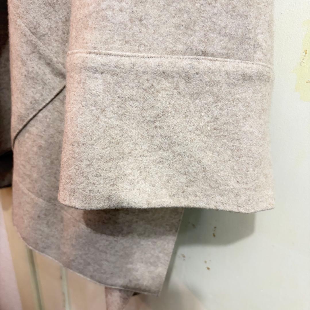 ✨極美品✨定価7.5万 コグザビックスモーク イエナ　スクエアコート　ベージュ