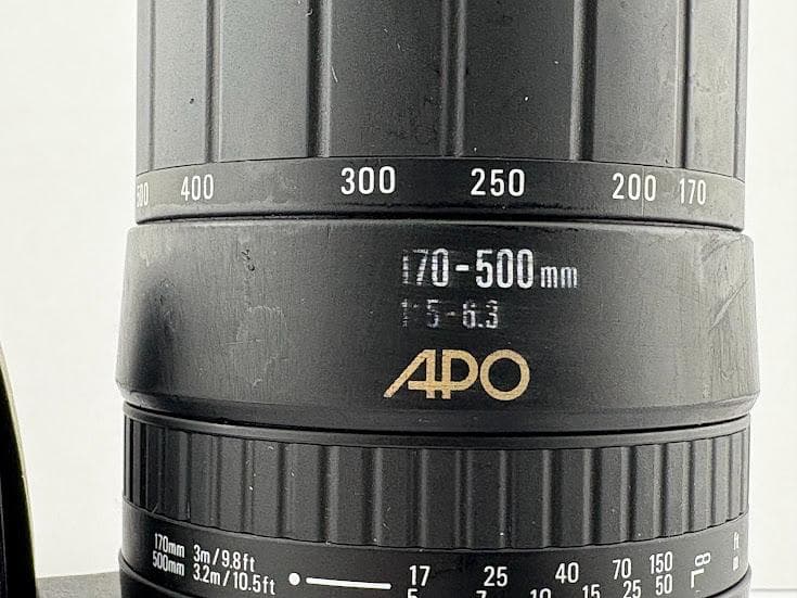 ★極上品★シグマ APO 170-500mm f5-6.3 ソニーミノルタ