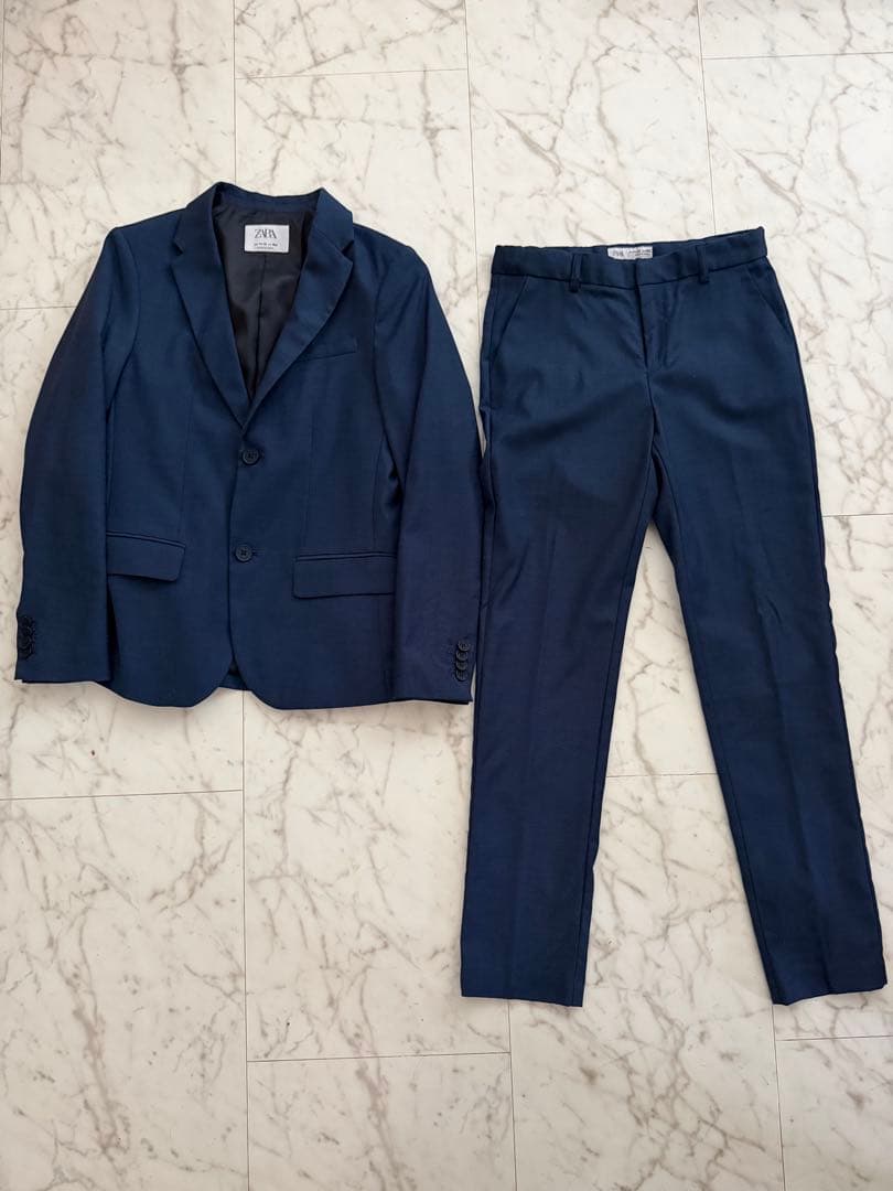ZARA スーツセット (ジャケット、パンツ、シャツ、ネクタイ))