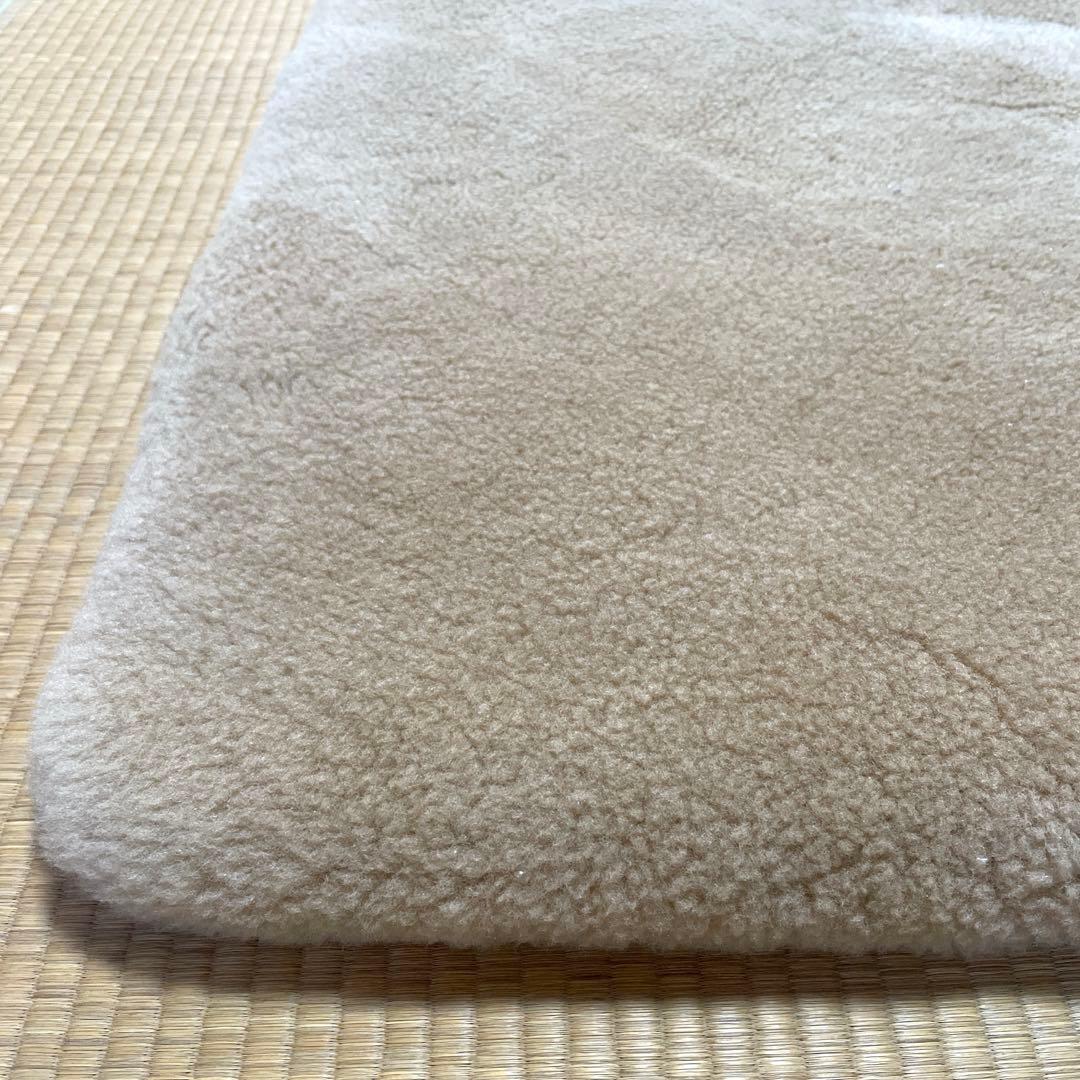 東京西川ロイヤルシープトン カラーダイヤ羊毛 ムートン シーツ パッド型シングル