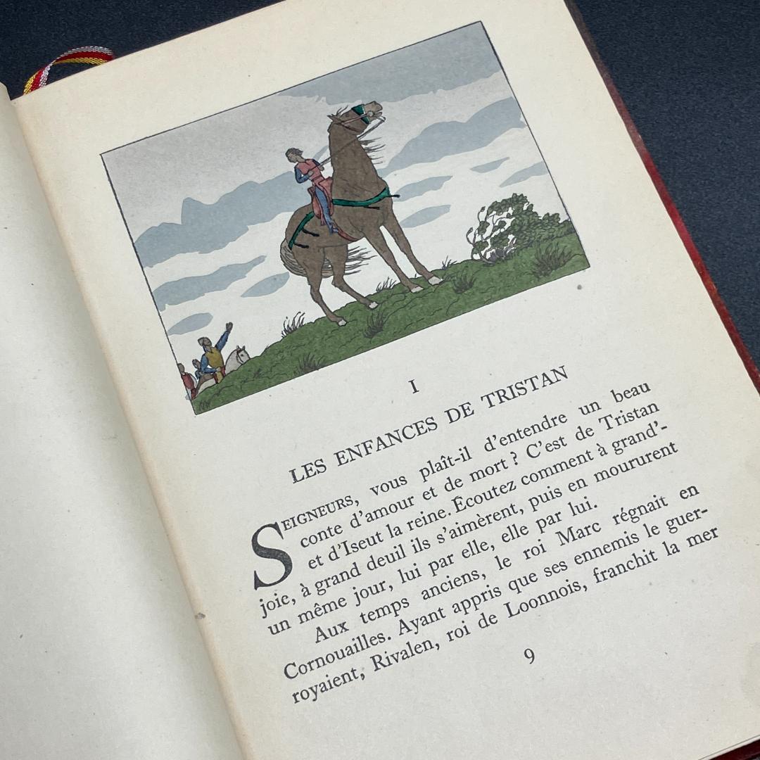 A.E マルティ 挿絵本 トリスタンとイゾルデの物語　1947年　フランス