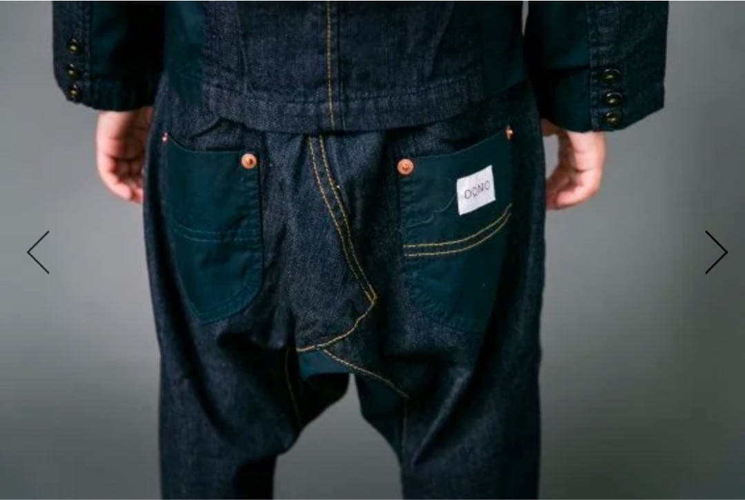 美品　OQNO デニムスーツ150