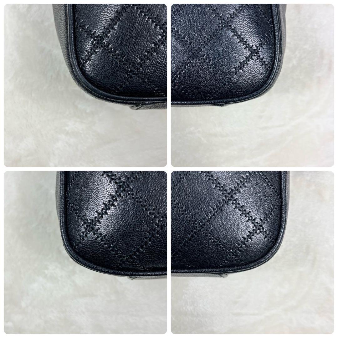 【希少/極美品】 トリーバーチ ショルダーバッグ カメラバッグ 黒 キルティング