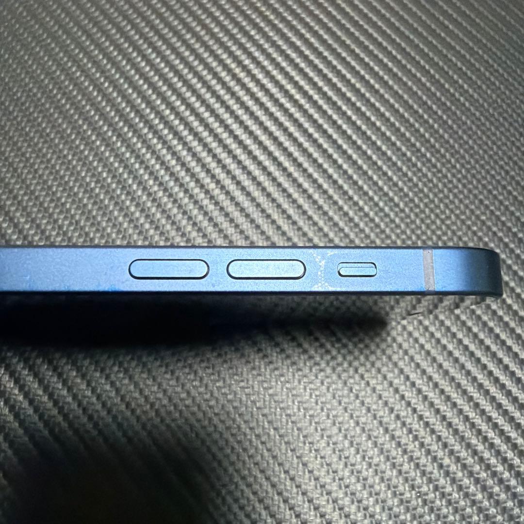 [美品] iPhone12 ブルー 128gb SIMフリー バッテリー100%