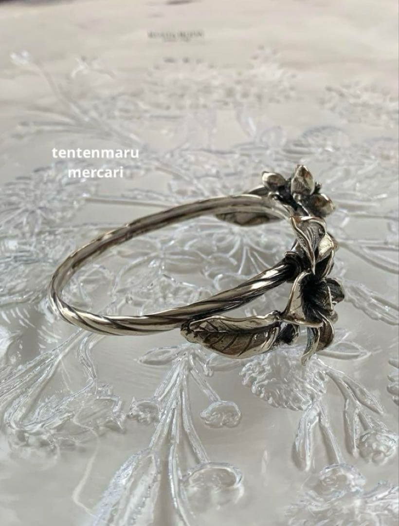 金*銀様 ☆新品☆銀座和光☆アンティーク調　SILVER800ナプキンリング☆2