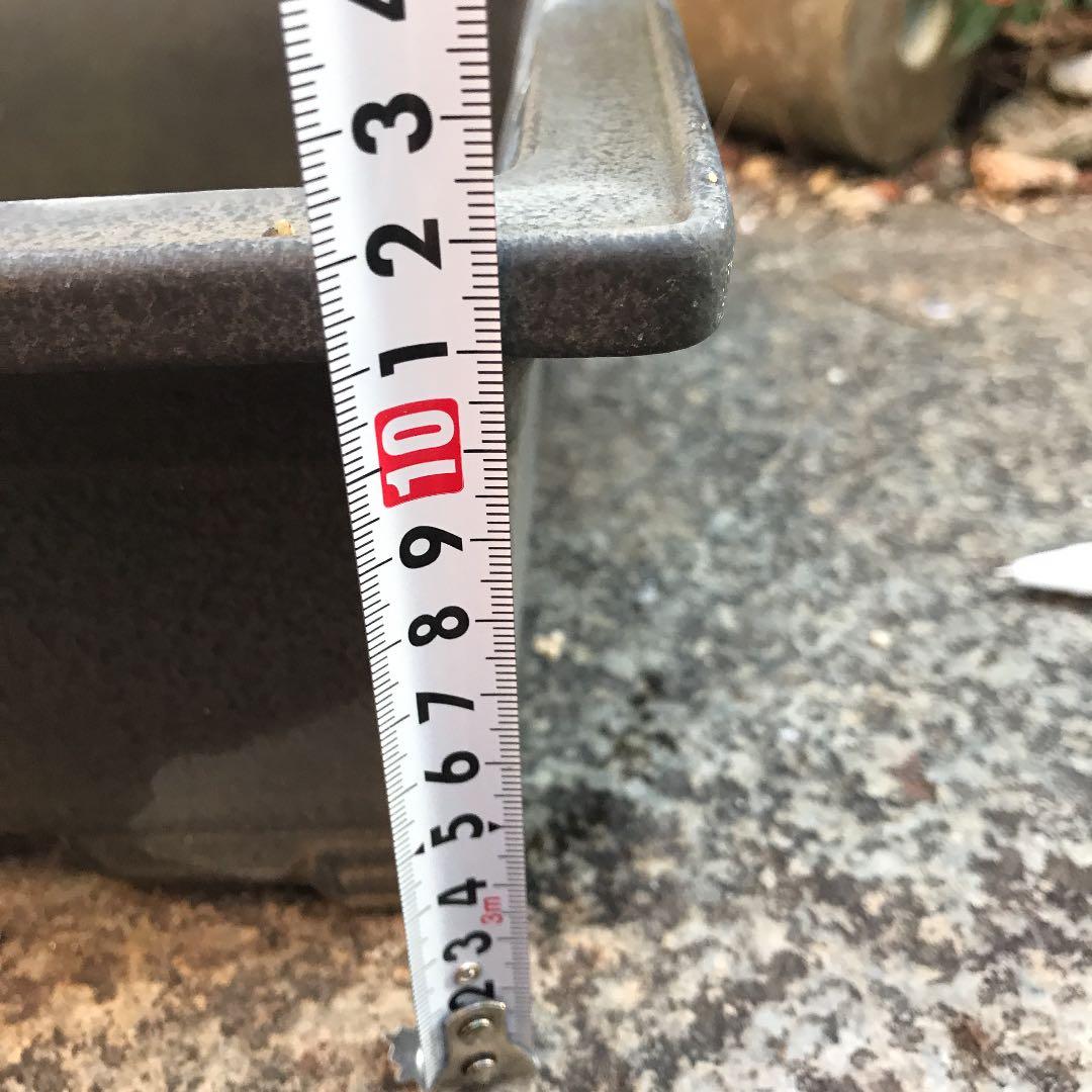 盆栽鉢 時代盆栽鉢長方鉢落款有山野草植木鉢