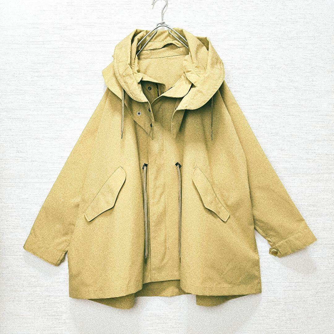 極美品 VACHEMENT リサイクルタフタ モッズコート ショートコート