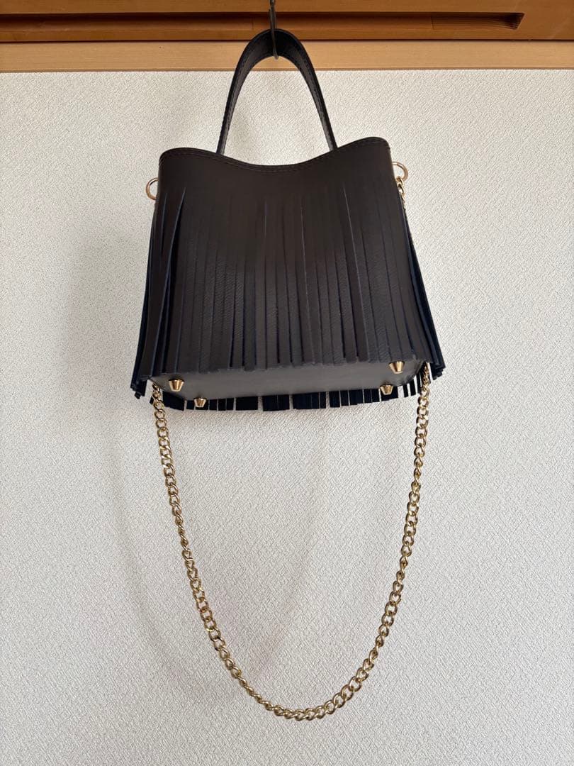 AP STUDIO AULENTTI ベッチュウfringe chainバッグ