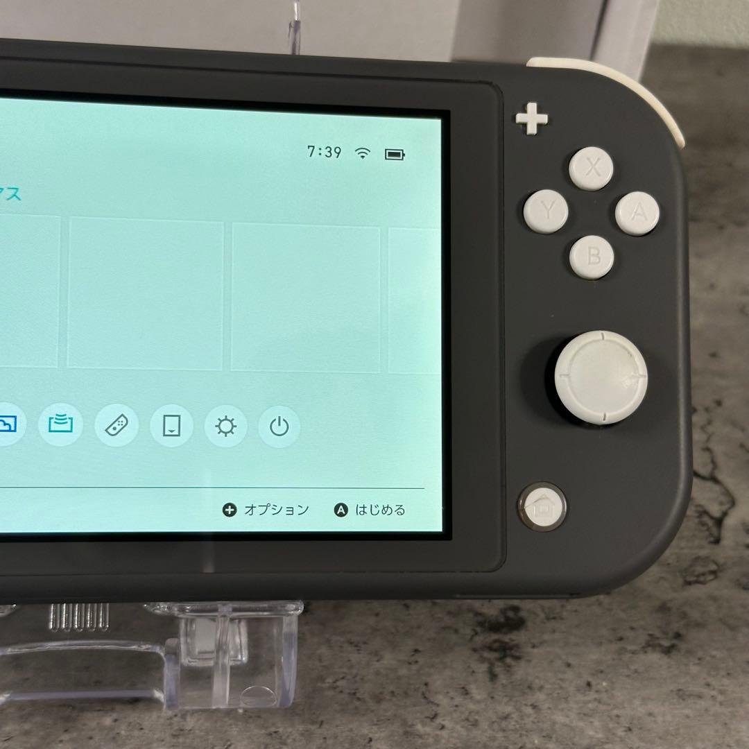 Nintendo Switch Lite グレー 付属品完備