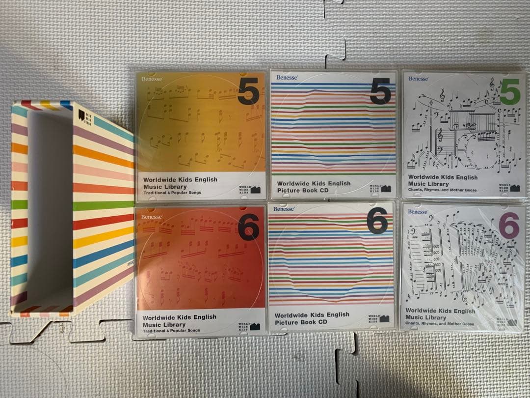 【全巻セット】ベネッセ ワールドワイドキッズ DVD30枚 CD18枚ROM6枚