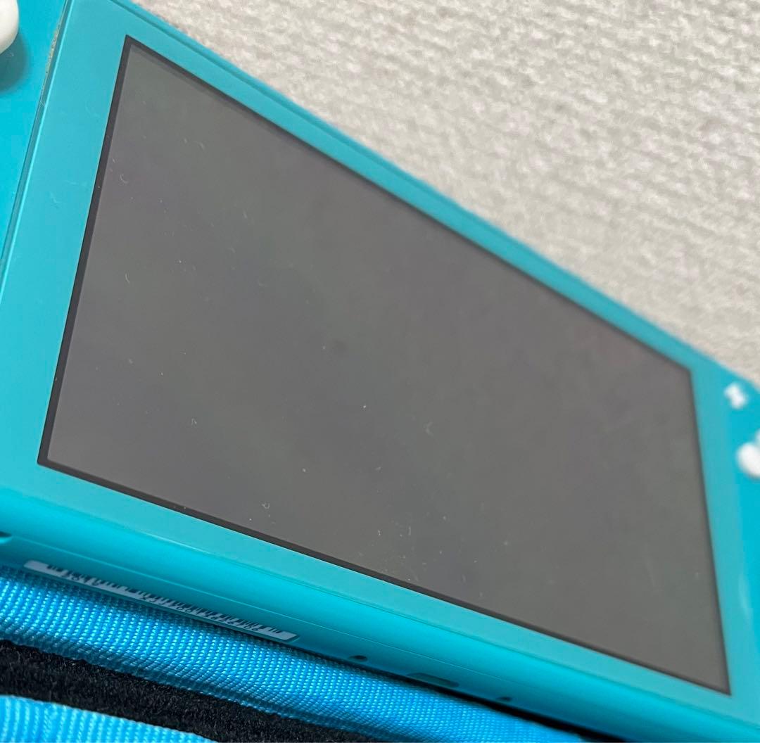 Switch Lite ターコイズ 64GB ワイヤレス ケース セットで