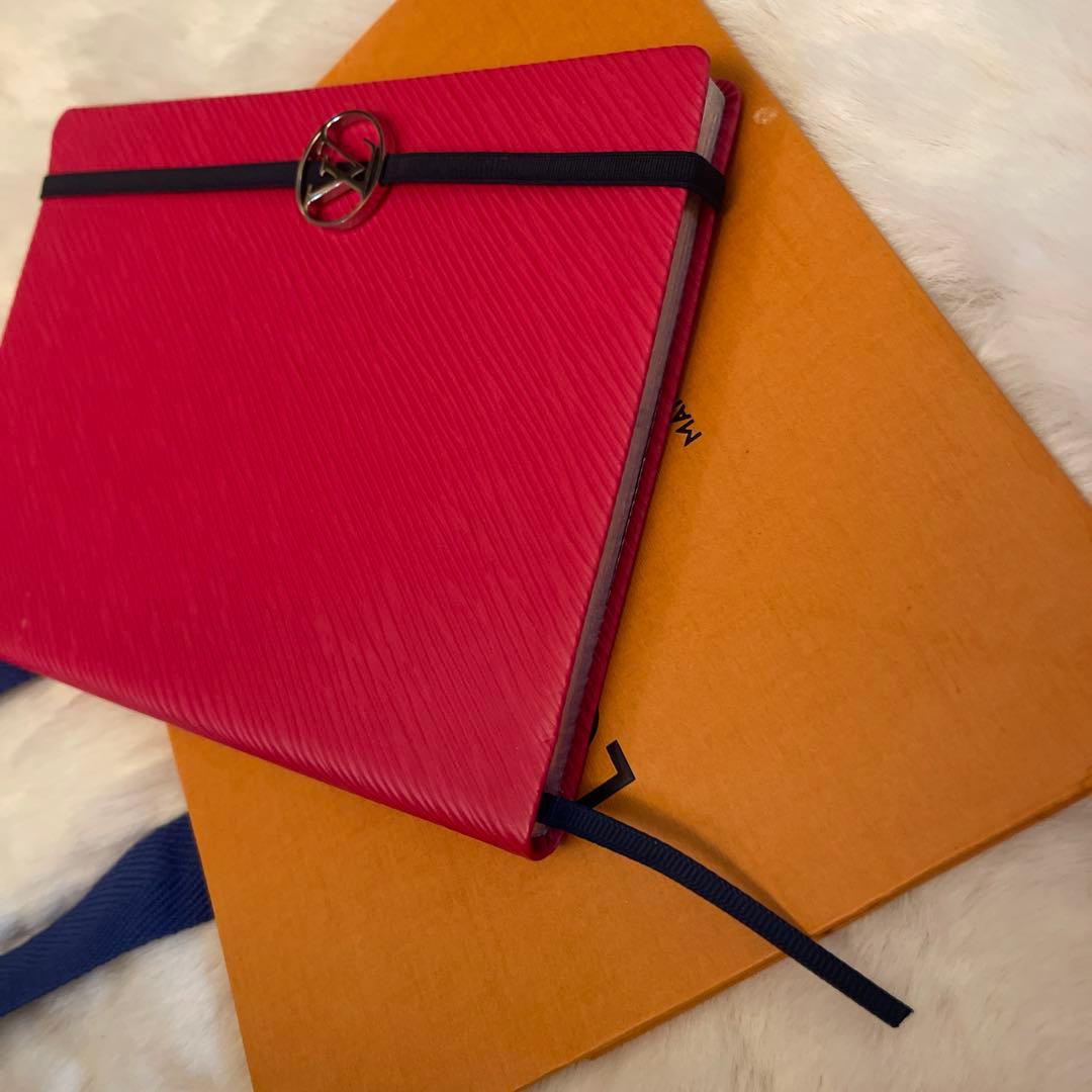 ルイヴィトン GI0113 エピ カイエ ギュスターヴPM ノート　ピンク系