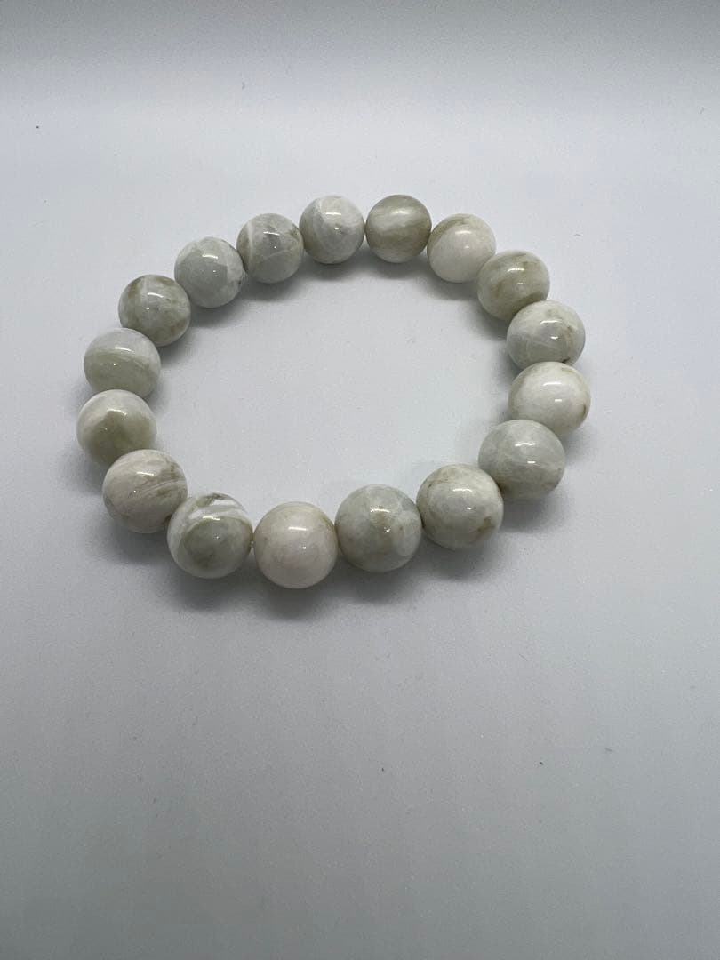 糸魚川翡翠１２ミリブレスレット16玉　証明書付き