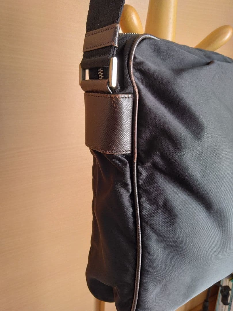 【希少色:ブラウン】PRADA プラダ ナイロン ショルダー バッグ