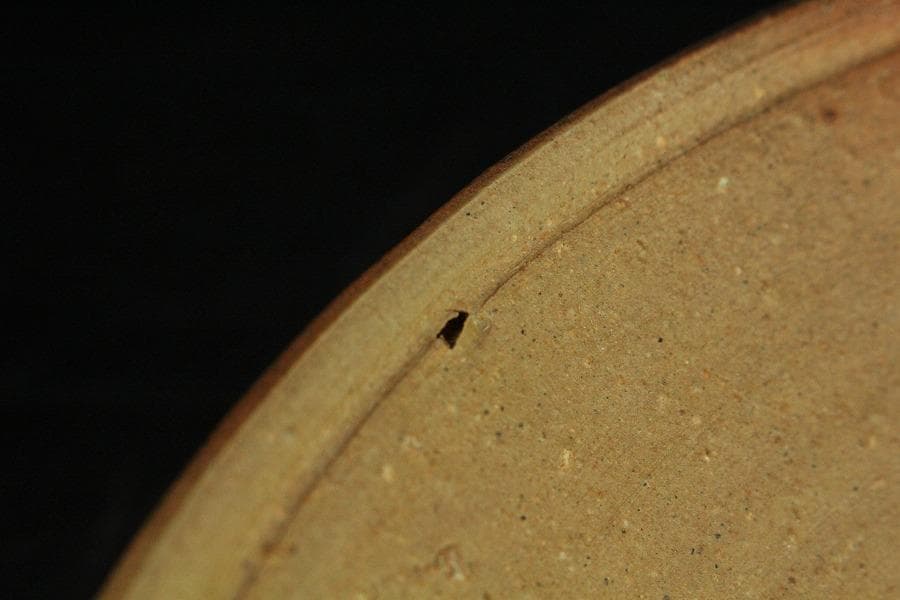 古美術 金重陶陽作 備前 皿 共箱 美品(K-YC568)