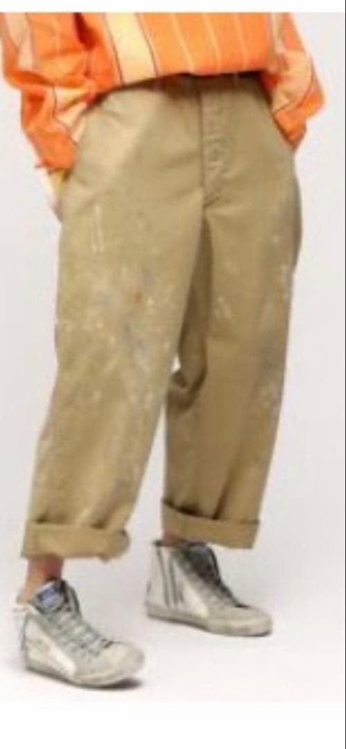 ジャーナルスタンダードラックス　ペンキカコウ　ビッグチノ　サイズＬ