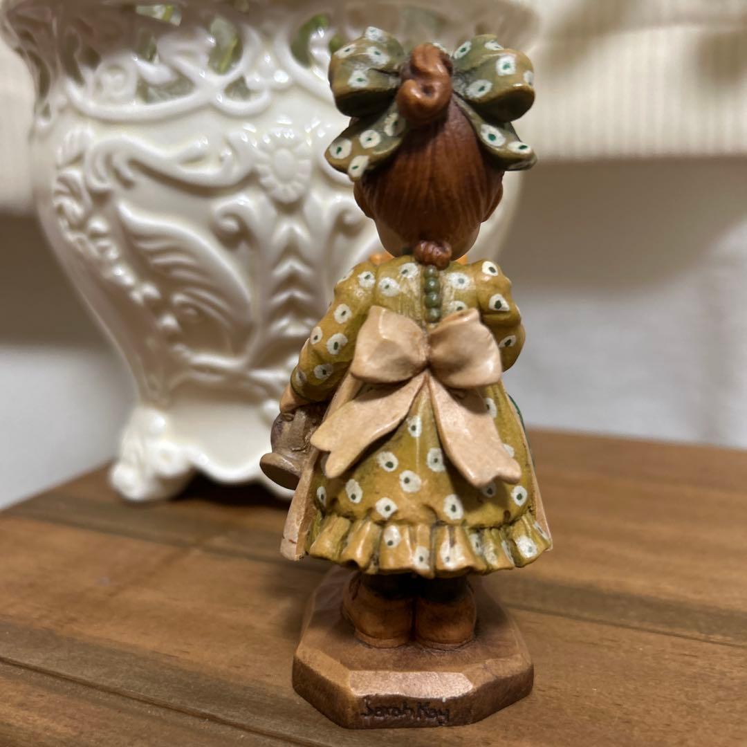 アンリ人形　サラケイ　木彫り人形　イタリア　アンティーク　Sarah Kay