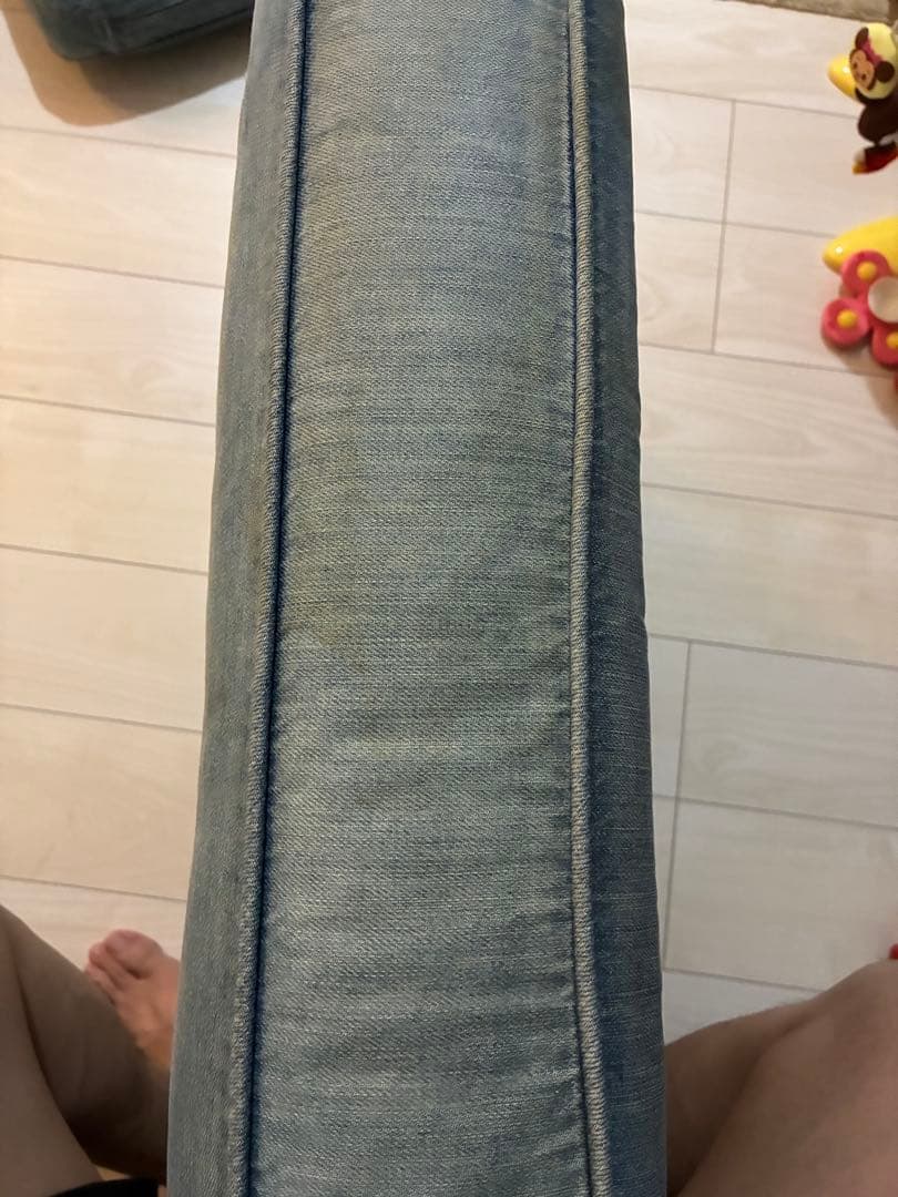 WTW 1シーターTISMO ティズモ　デニムソファ　1人掛け　シングル