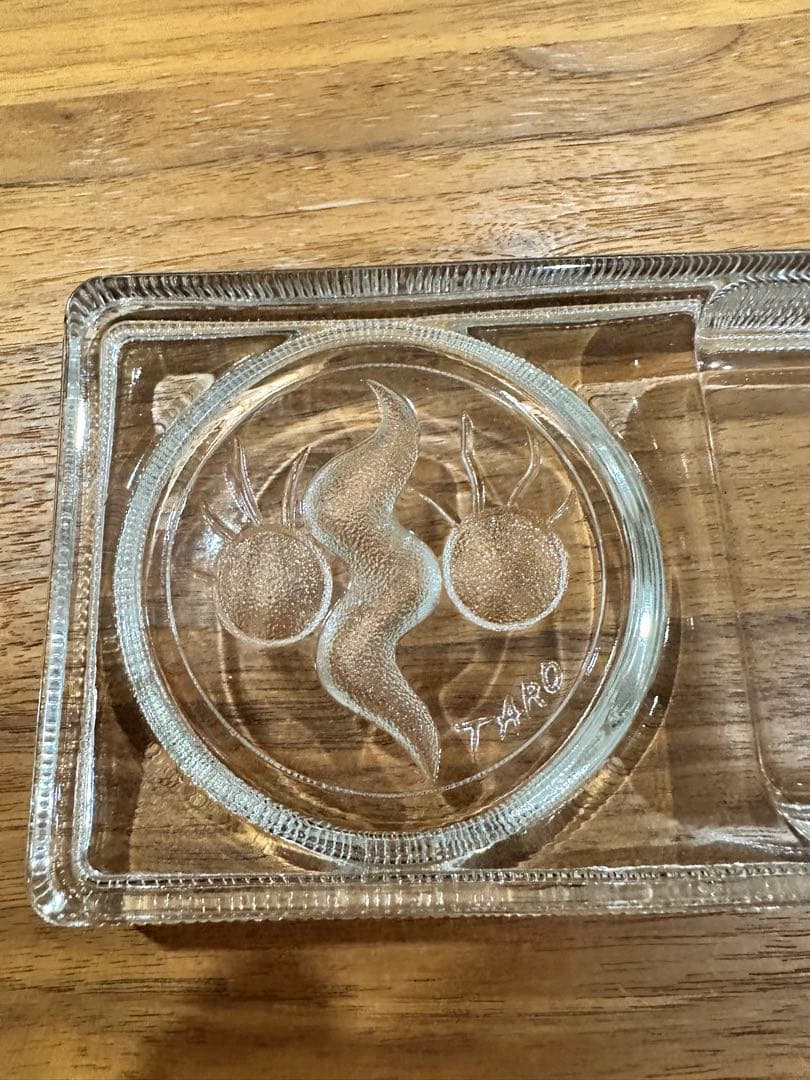 太陽の塔　岡本太郎作3点　1.小物入れ　2. ロックグラス　3. アイスペール