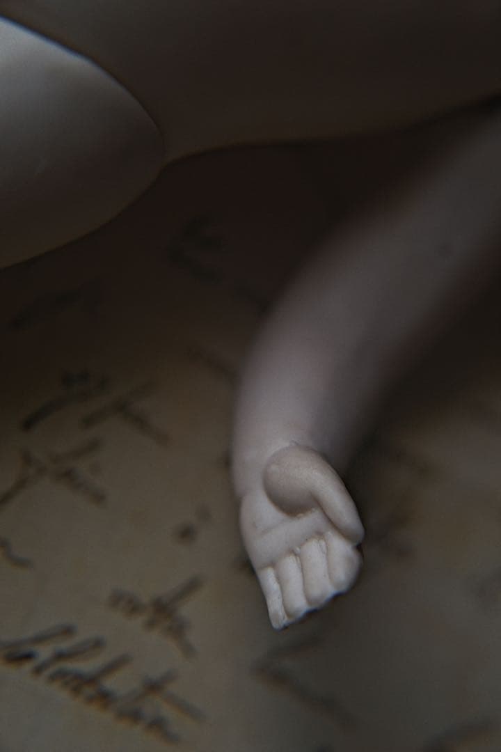 アンティーク ビスクドール ミニョネット ドイツ Hertwig オールビスク