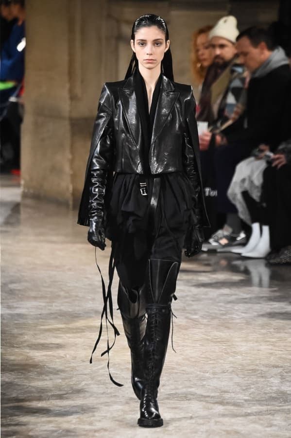 【定番】Ann Demeulemeesterレザーパンツ