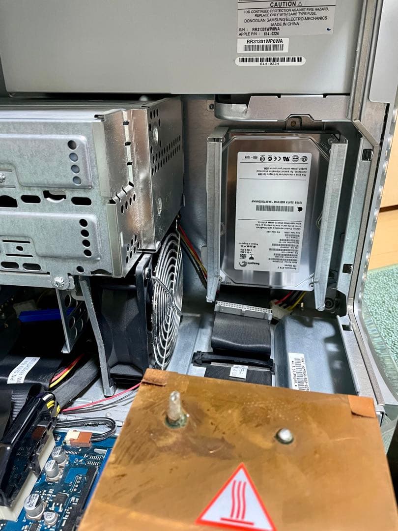 Apple PowerMac G4 起動確認済み