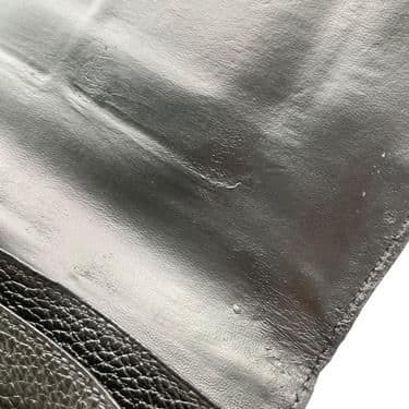 美品 HERMES エルメス ドゴン ▢L刻印 ケース付 ブラック