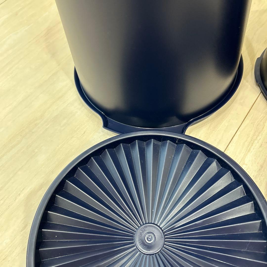 専用！最新タッパーウェア　マキシデコレーター 大と小二点セット　ブルー