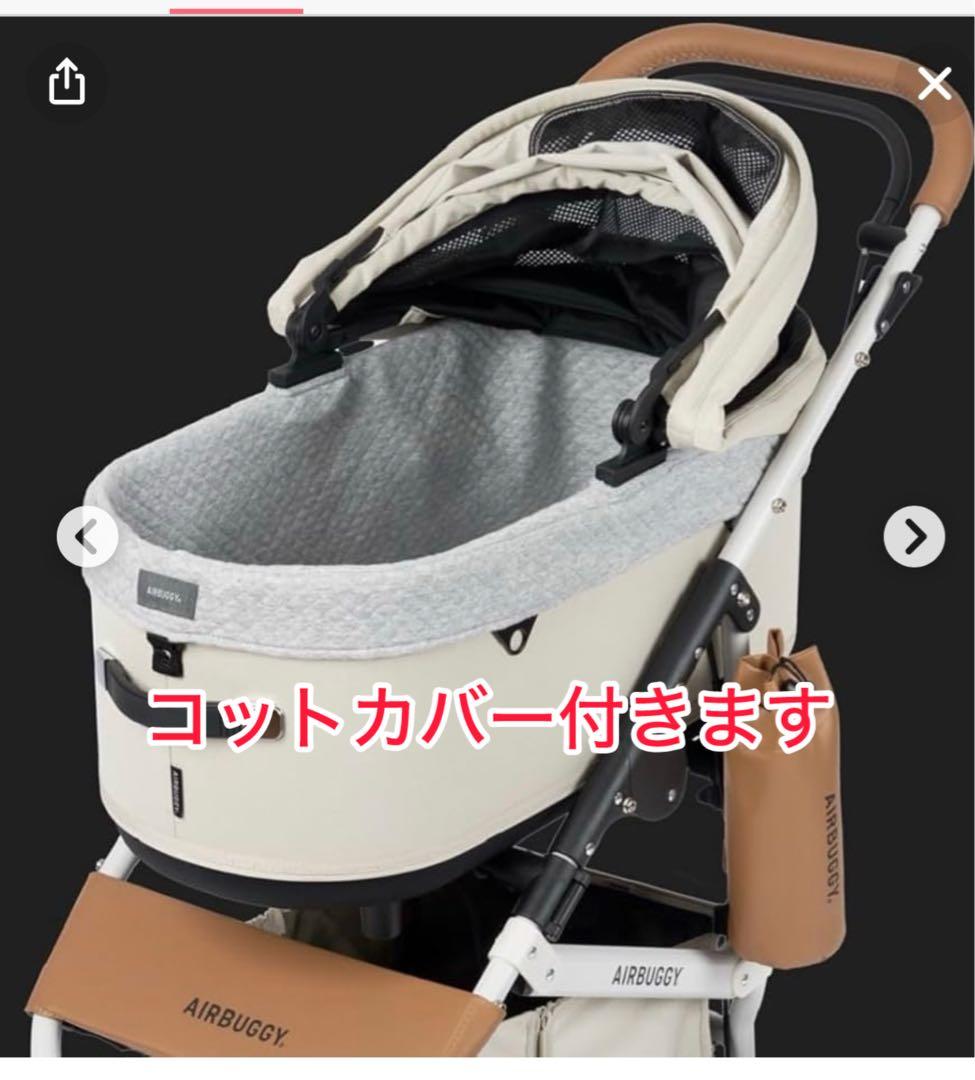 エアバギードーム3 ラージサイズ メランジデニム　追加でお付けする小物増えました