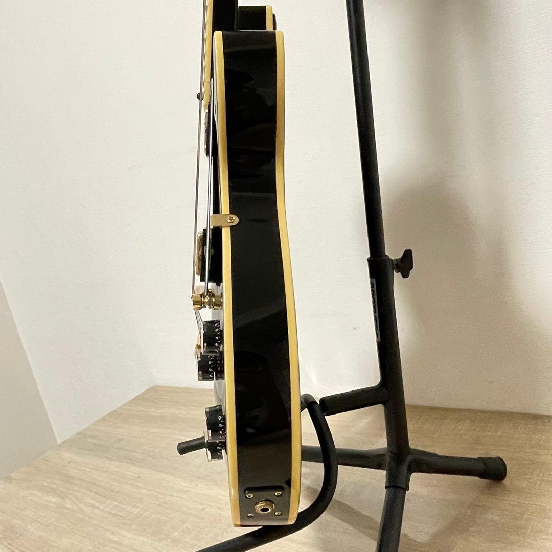 ★良品★ busker's エレキギター レスポールタイプ 黒 BLC300