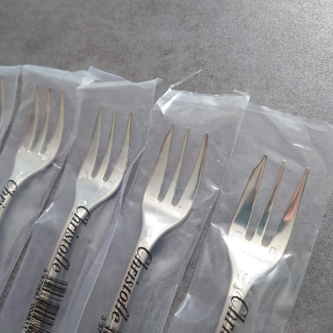 クリストフル マルリー ケーキフォーク 未開封 5点