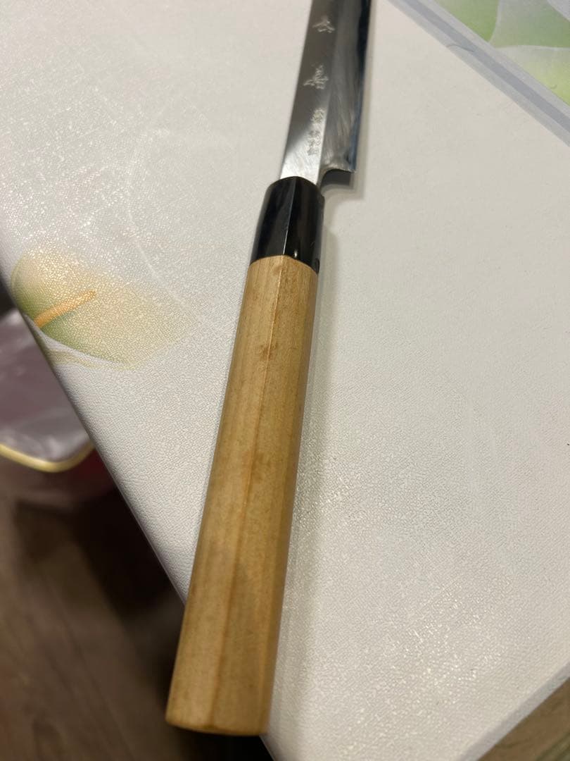 心鍛 長寿 日本料理刀 出雲純和鋼