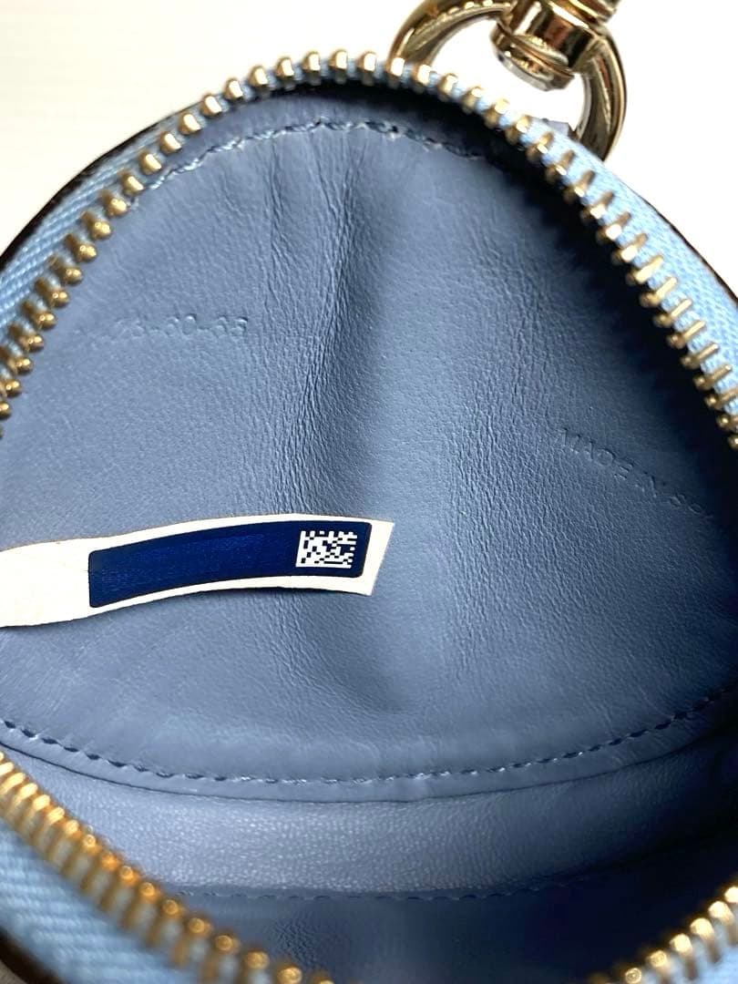 美品　クロエ　レザー　ラウンド　ケース　ミニポーチ　キーホルダー　箱付き