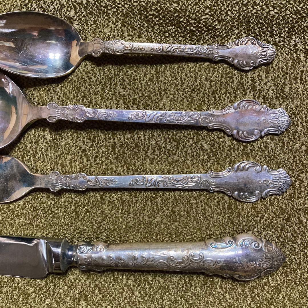 松坂屋カトラリーセット　ディナーセット24本　EP印(シルバーコーティング)箱無