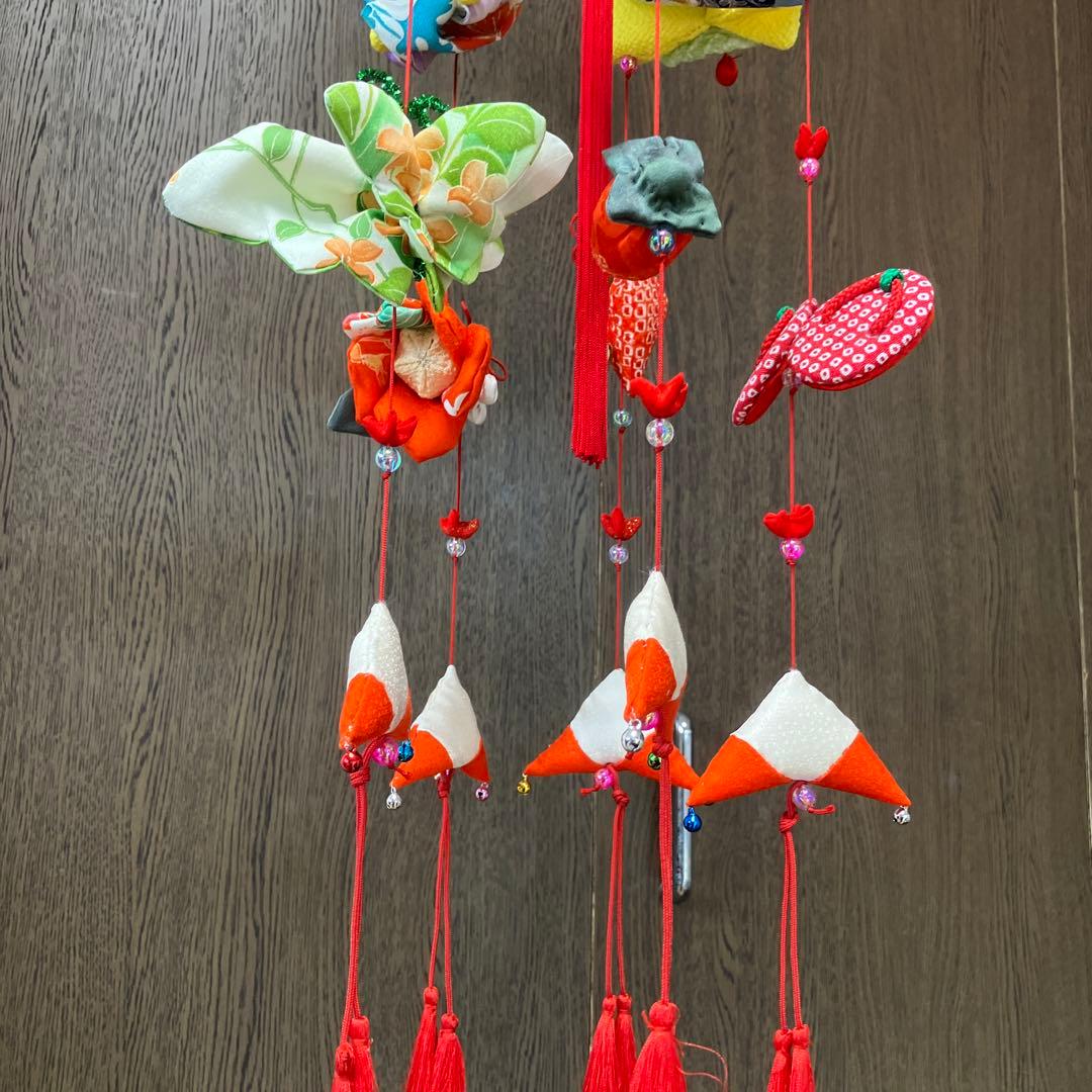 新作　105 さげもん吊るし飾り　初節句吊るし雛