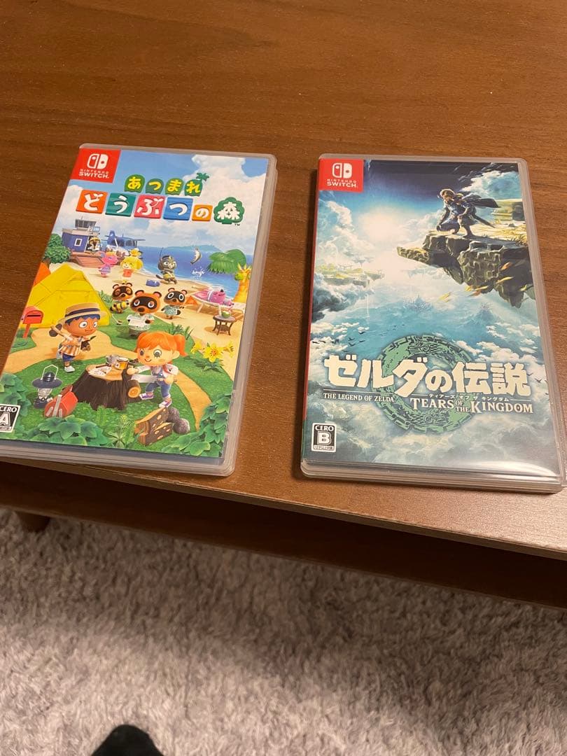 ゼルダの伝説　ティアーズオブザキングダム　あつまれ動物の森