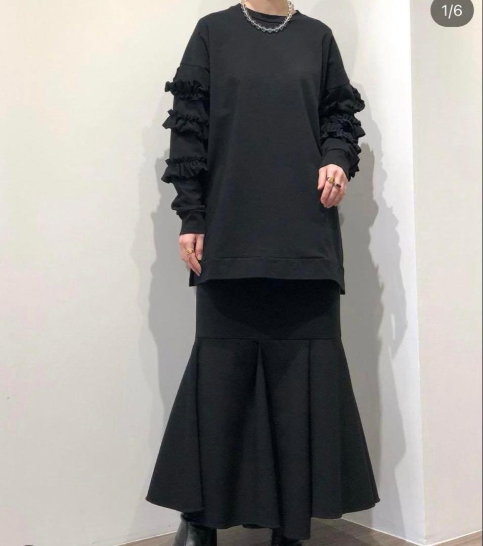 美品✨ エンフォルド フリルカットソー スクリュースリーブプルオーバー 綿100