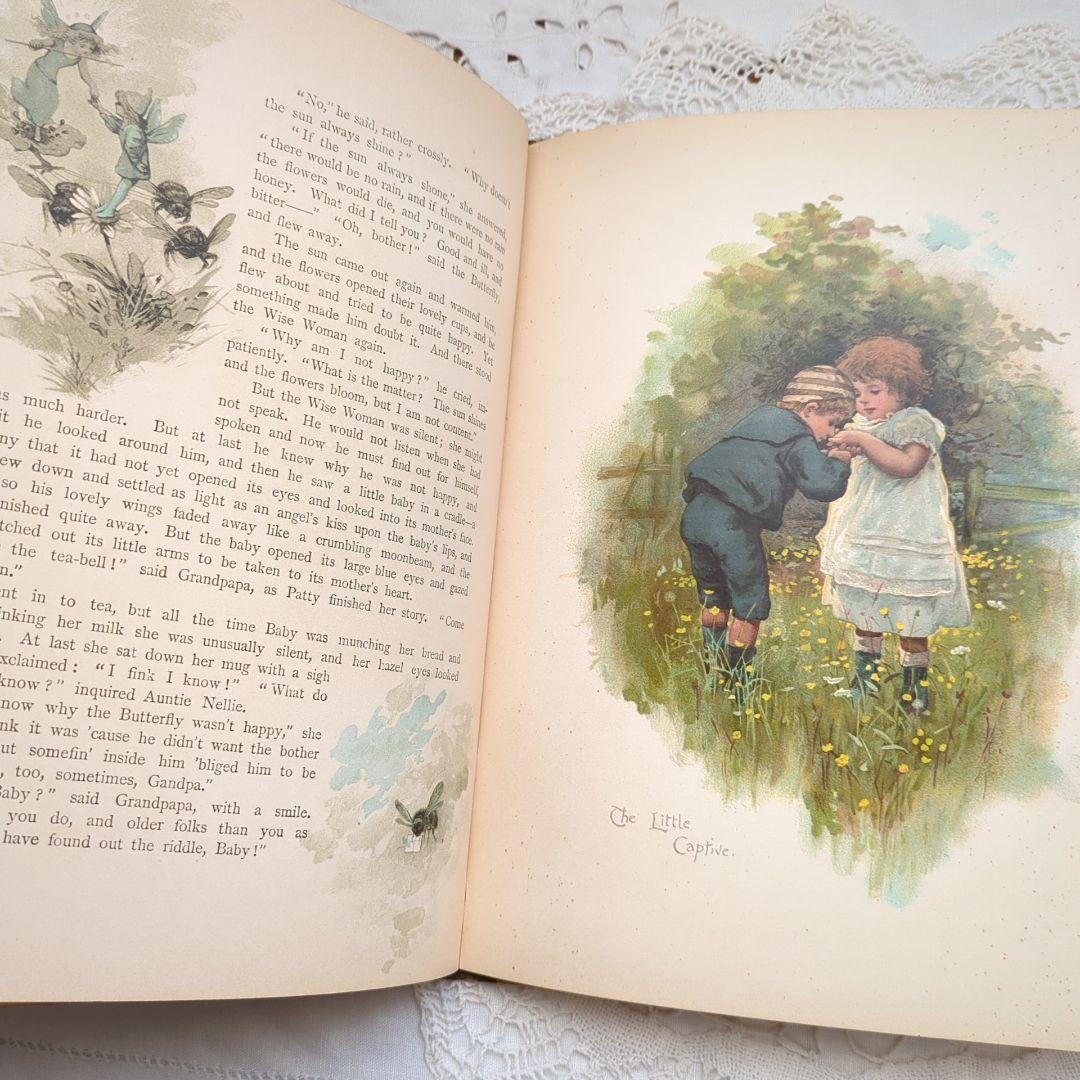 超稀少1891ハリエットベネット絵本 洋書 児童書 アンティーク ヴィクトリアン