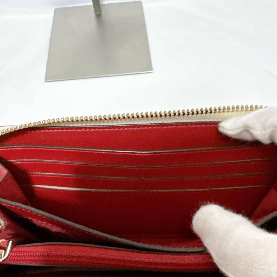 【レア】ケイトスペード ディズニー コラボ ティガー ラウンドジップ 長財布