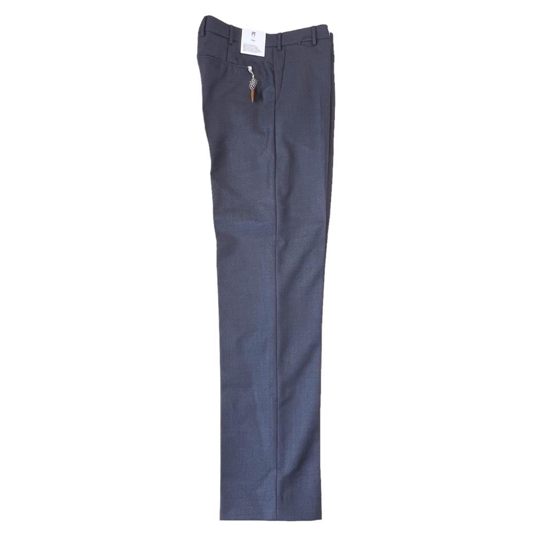 PT TORINO ウール スラックス 48 ダークネイビー 濃紺 トリノ 新品
