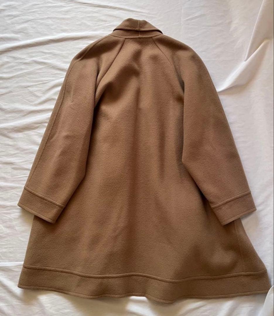 ひさこカシミヤ　ショールカラーコート