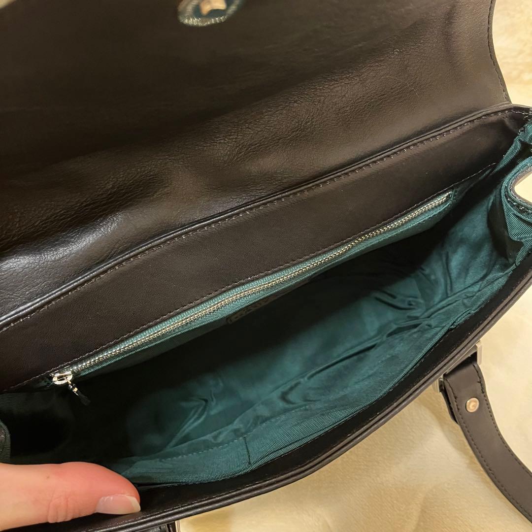 希少 Jean Paul GAULTIER スカルスタッズ レザー ハンドバッグ