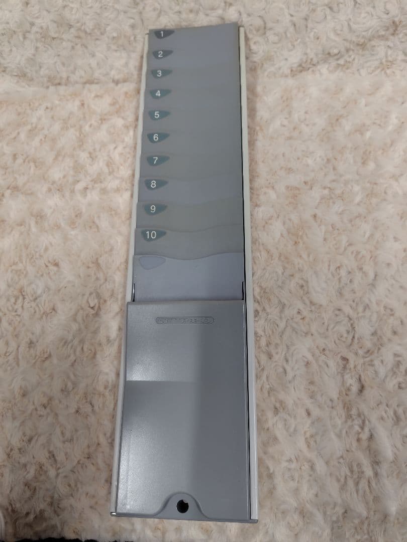 AMANO RS4000 タイムカード カードホルダー 取扱説明書付き