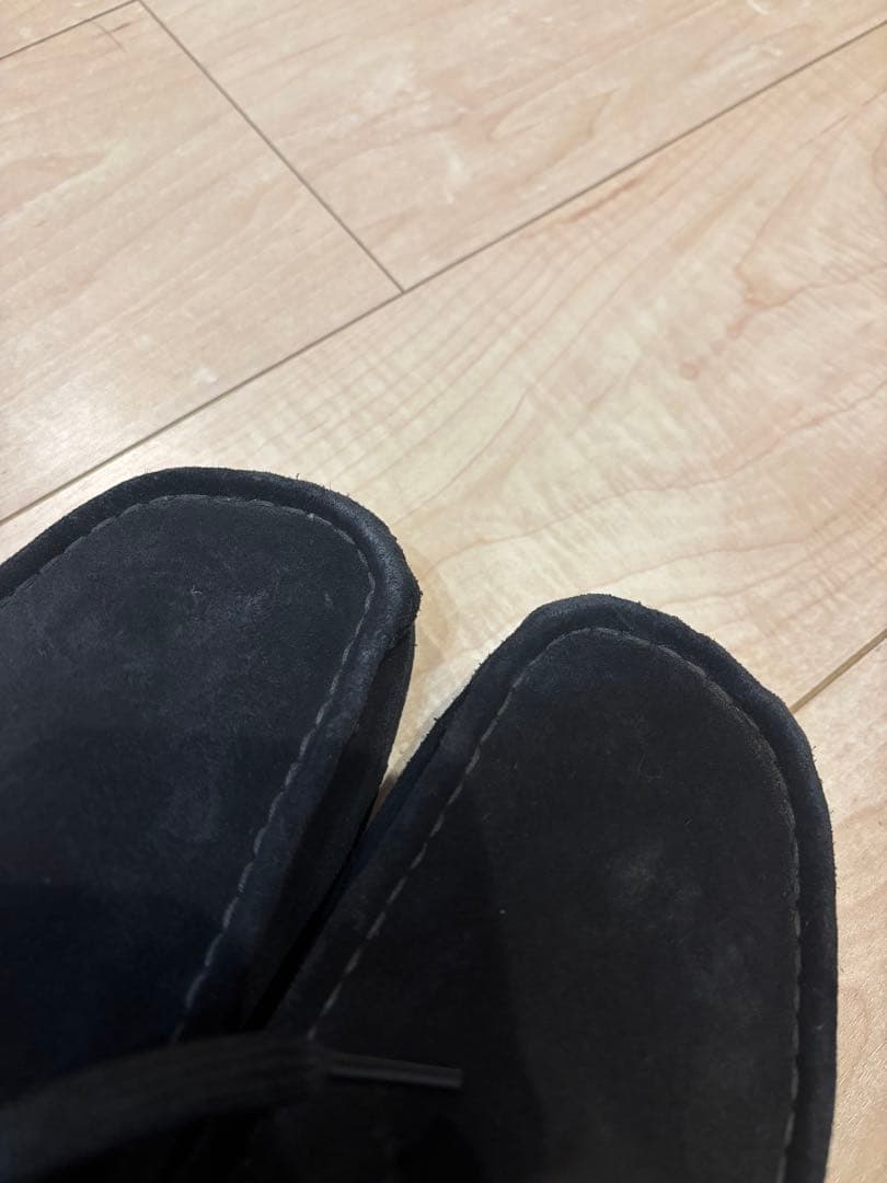 CLARKS ワラビー 27cm ブラック POPEYE min-nano