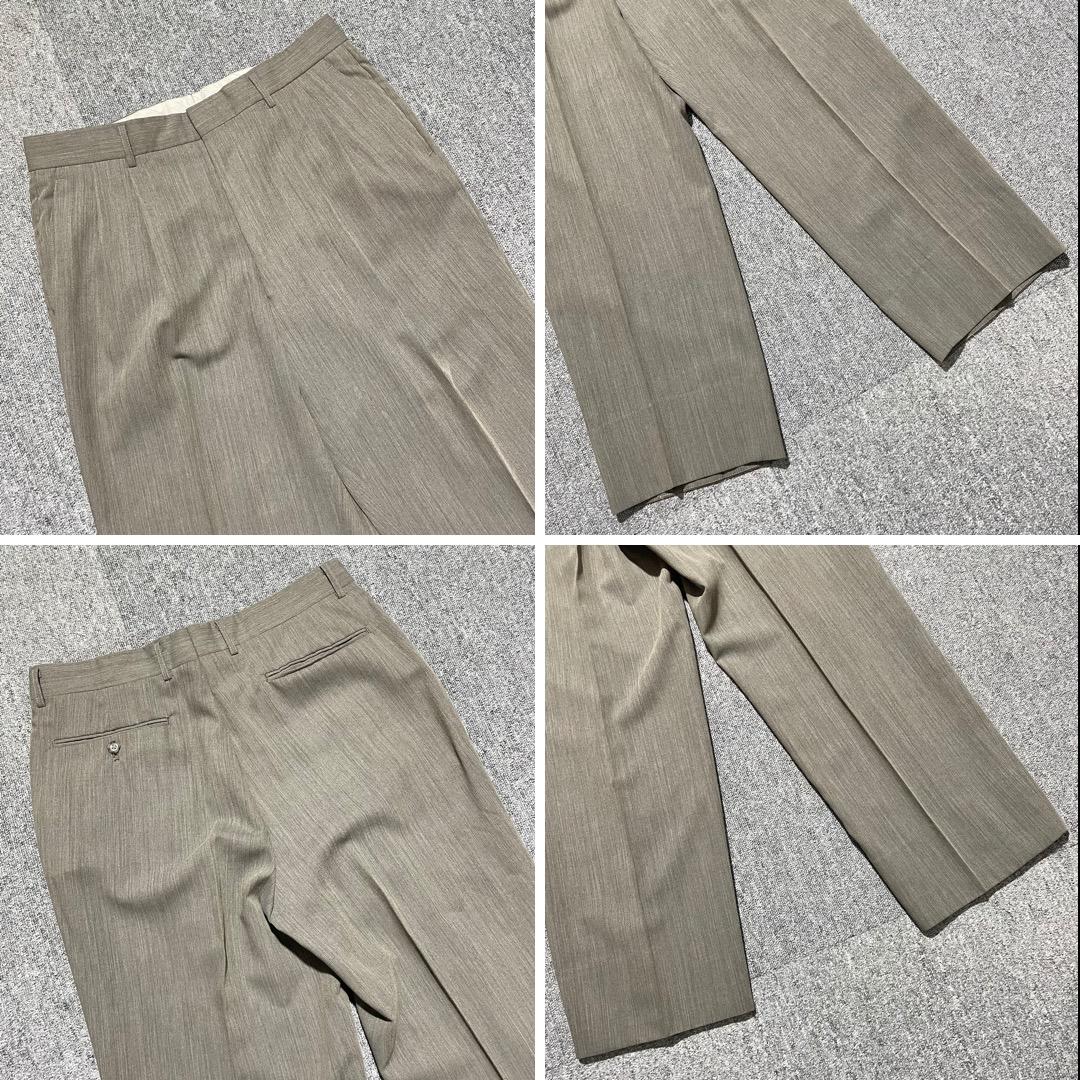 【あいうえお】ダブルブレスト ちょいワル スーツ セットアップ グレー系