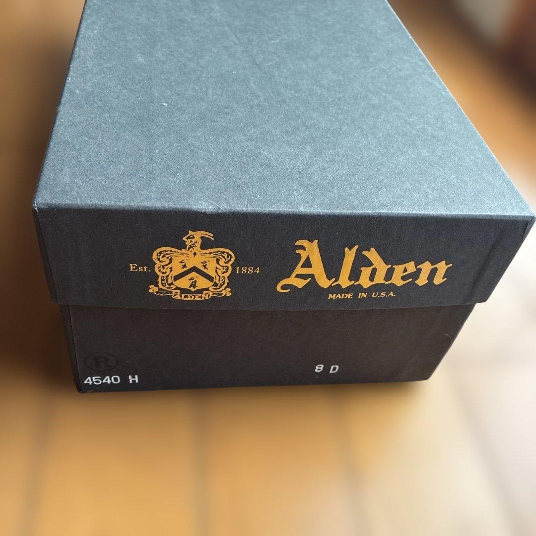 Aldenオールデン4540H タンカーブーツ　コードバン　バーガンディー8Ｄ