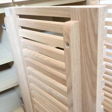 unico ウニコ LIJN レイン ニレ材 トールキャビネット 食器棚 収納