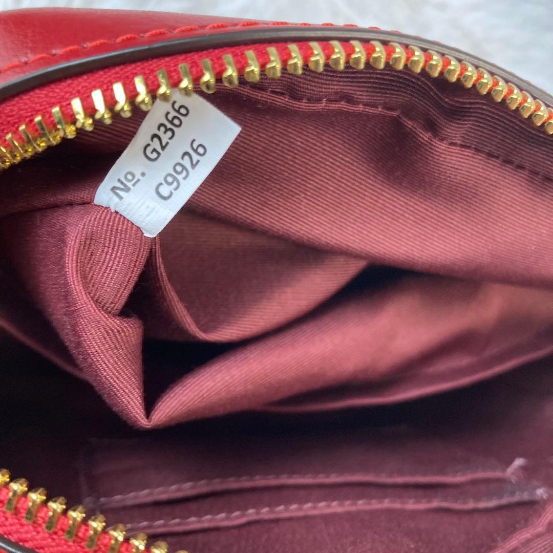 未使用級　現行　コーチ　ショルダーバッグ　ジェイミー カメラバッグ シグネチャー