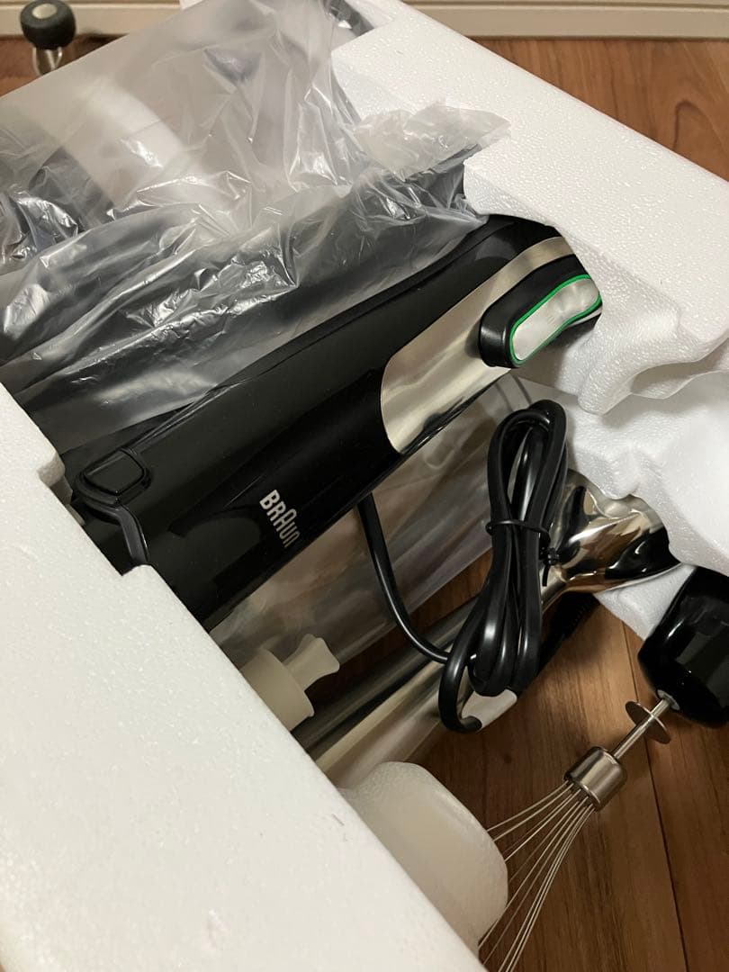 【新品未使用】BRAUN ハンドブレンダー MQ775 マルチクイック7