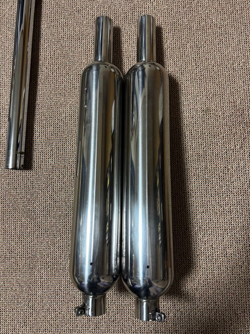 W650 アールズギア　ワイバンクラシックマフラー　車検対応